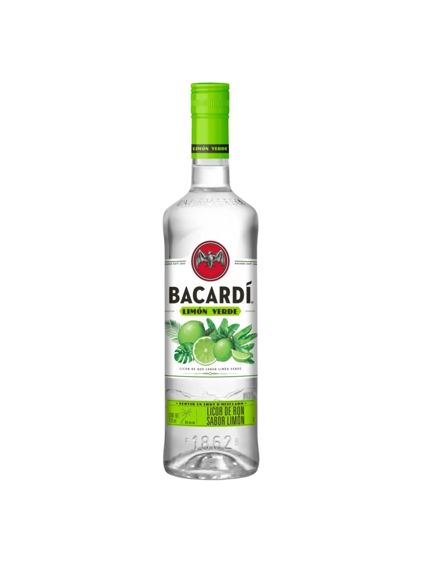 Ron bacardi Limon Verde 750ml